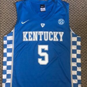 Maleek Monk (5) (NCAA) Kentucky Basketball Jersey